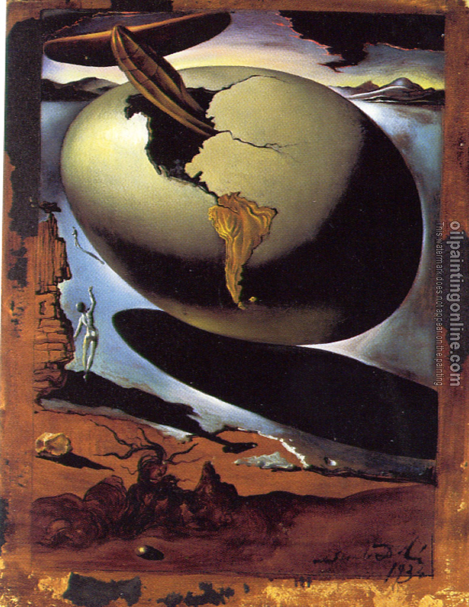 Dali, Salvador - Allegory of An American Christmas